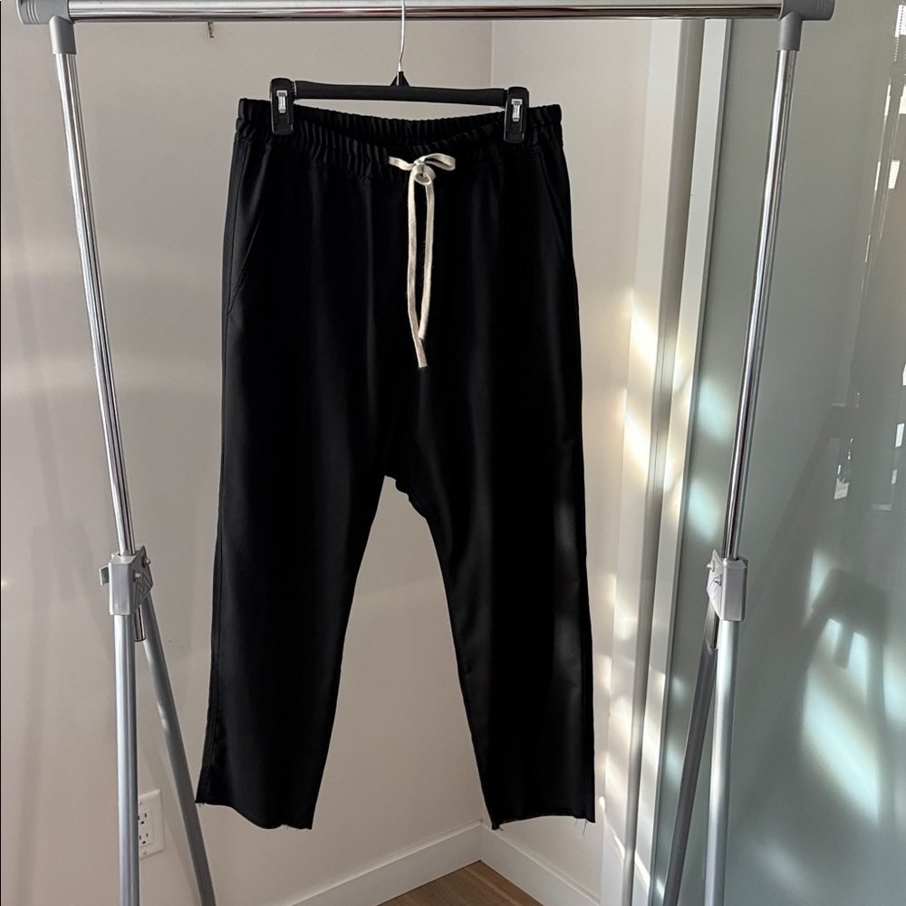 Nili Lotan Paris Pant | Drawstring Tapered Pant | Size M